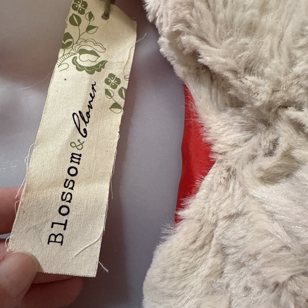 Women's  Faux Fur Jacket by Blossom & Clover snap front Red Lining NWT Size S - Picture 5 of 10